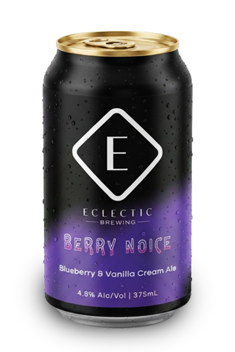 BERRY NOICE – Blueberry & Vanila Cream Ale (New Seasonal Release coming soon)